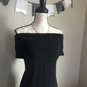 Midi Pencil off the shoulder ASOS CURVE